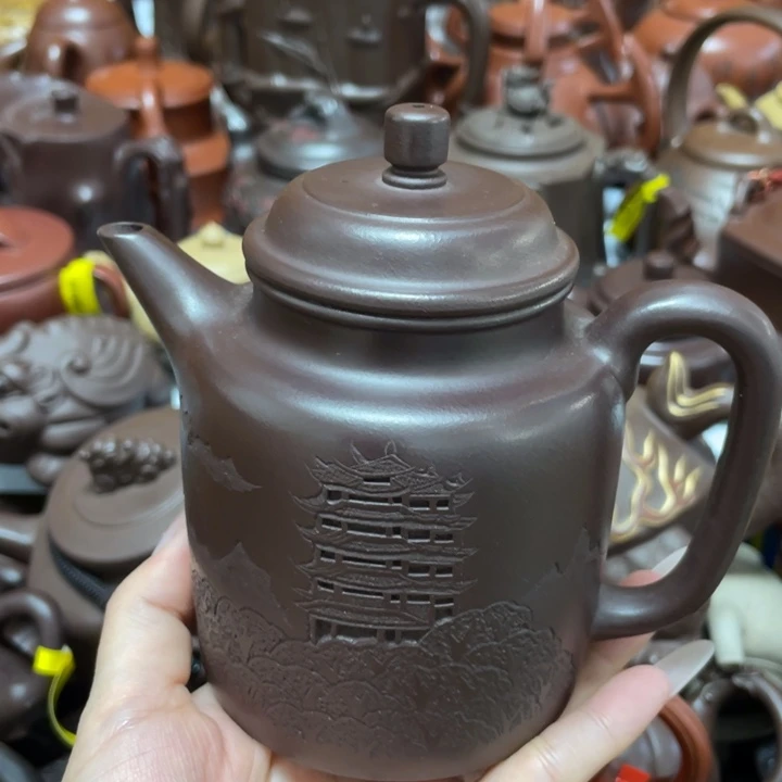 霍***白茶壶紫砂紫砂艺术作品