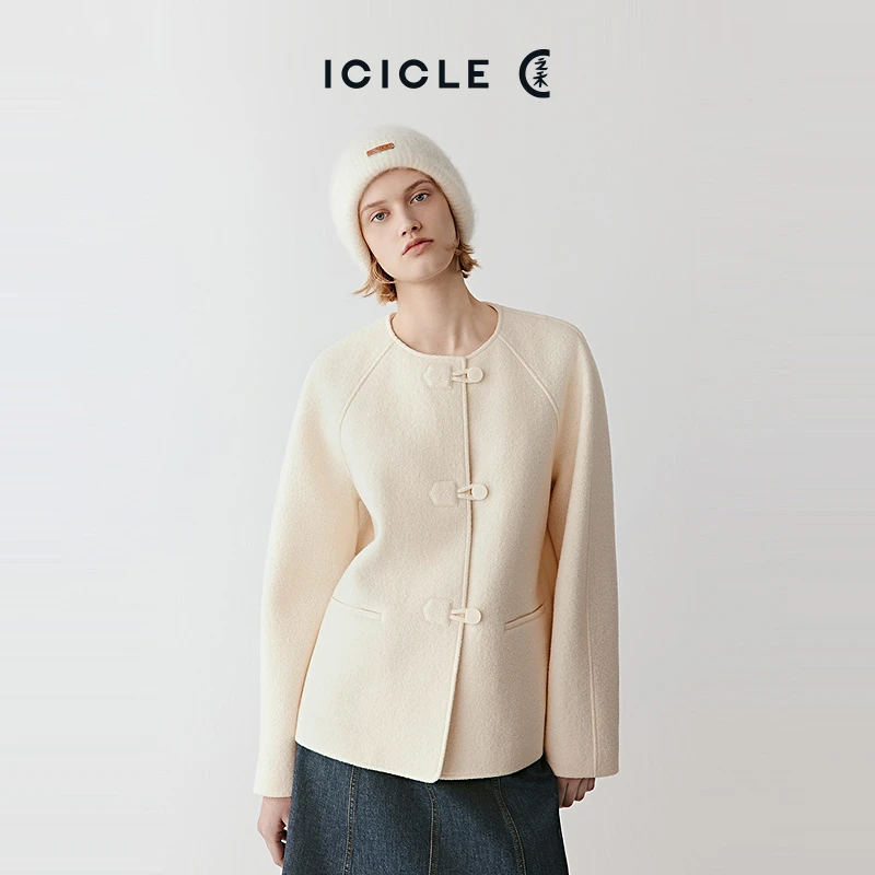 【9.17上新】ICICLE之禾25早秋新品羊毛摇粒绒外套0180