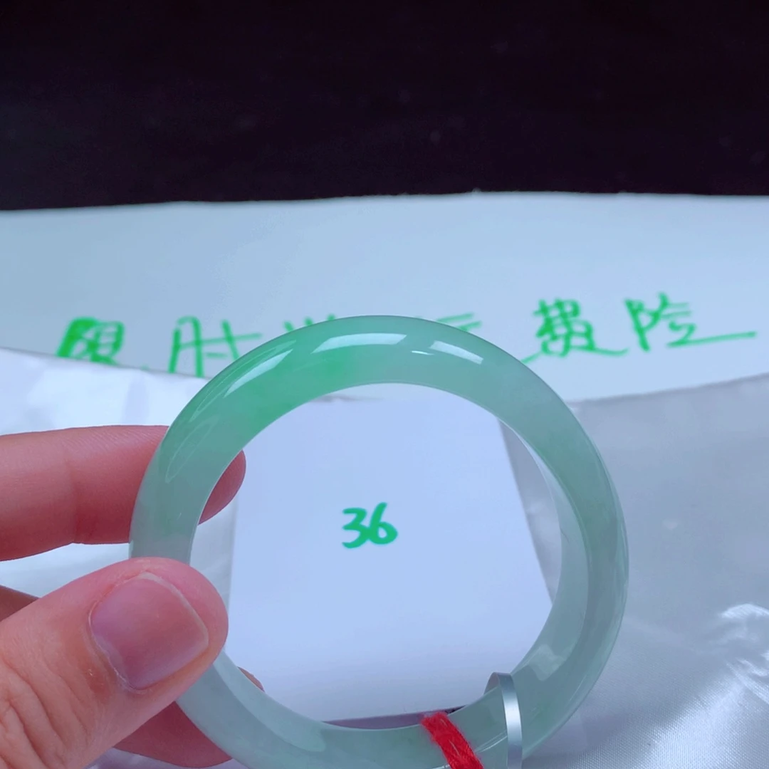 未镶嵌手镯翡翠天然A货翡翠手镯55贵妃