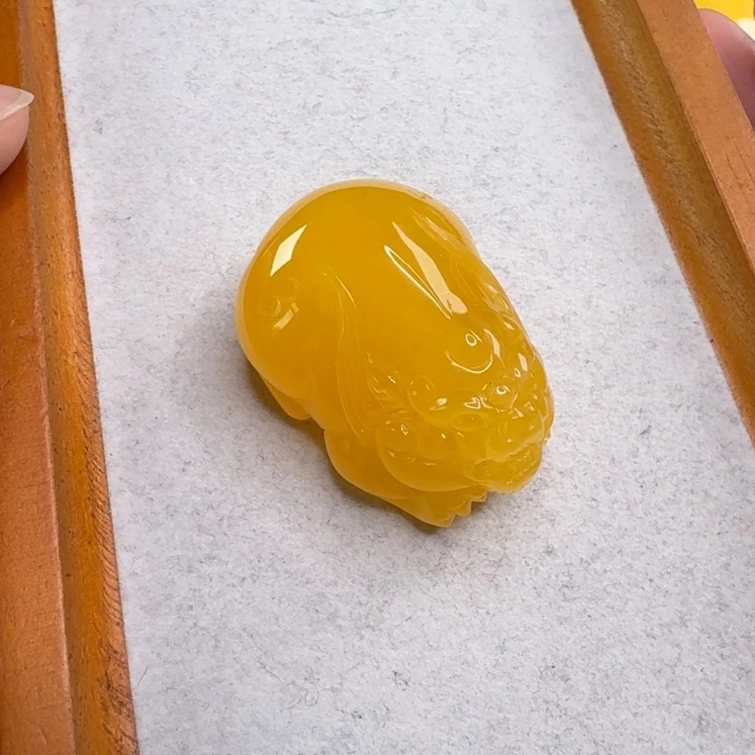 蜜蜡毛衣链未镶嵌