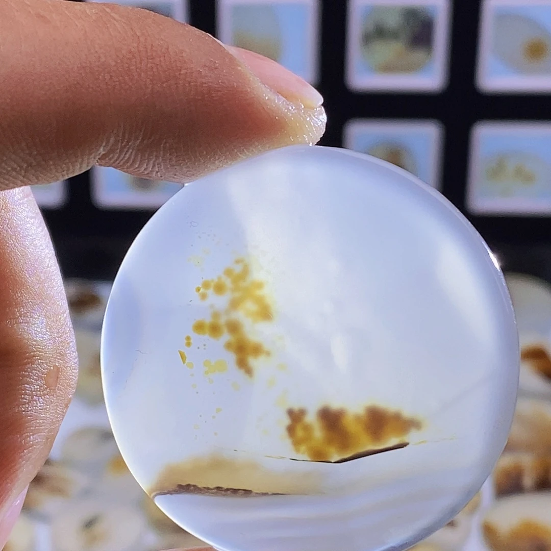 俺***下玛瑙/玉髓未镶嵌吊坠(不含链)