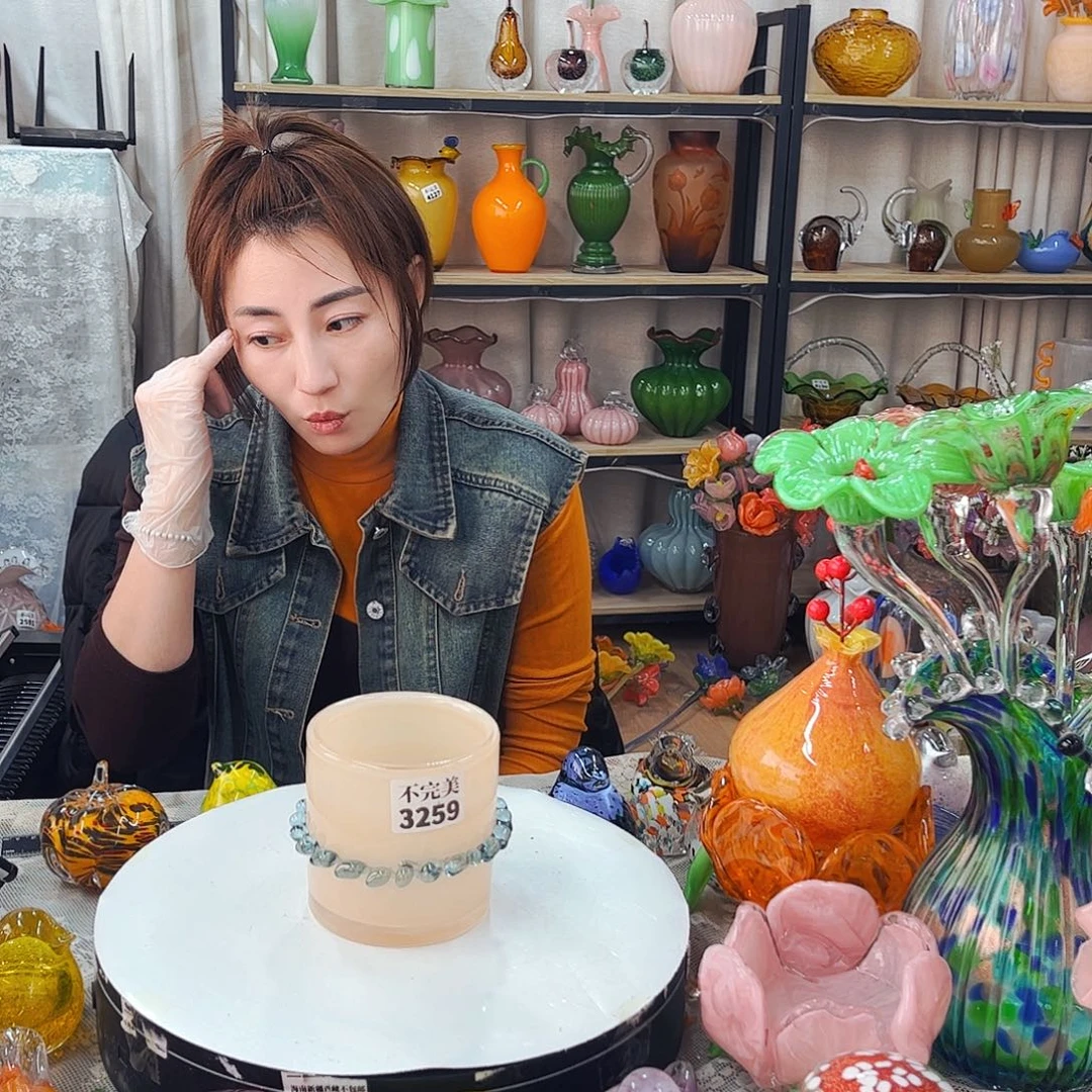 3259不完美家悦琉璃工艺品