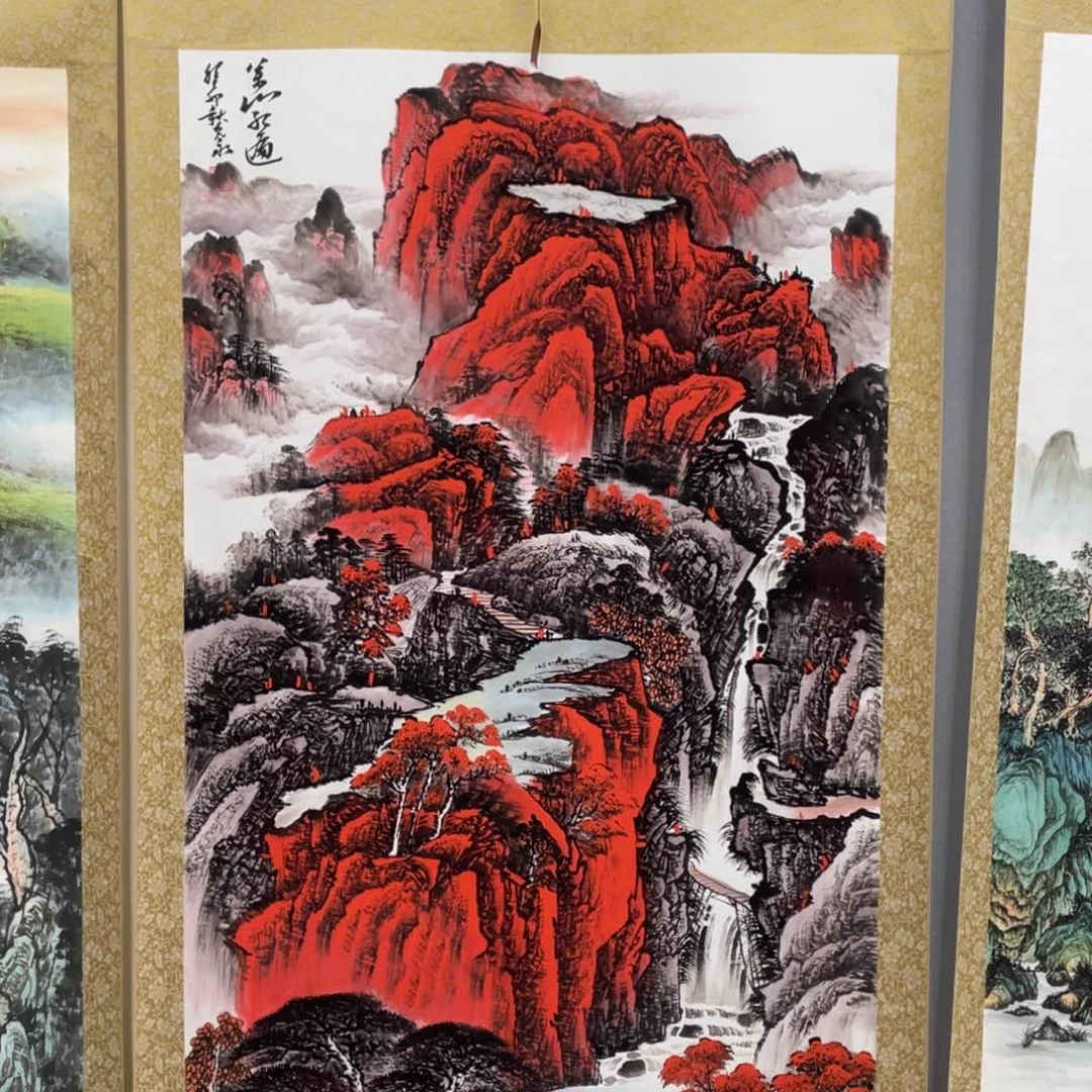 国画老师手笔手绘作品Y