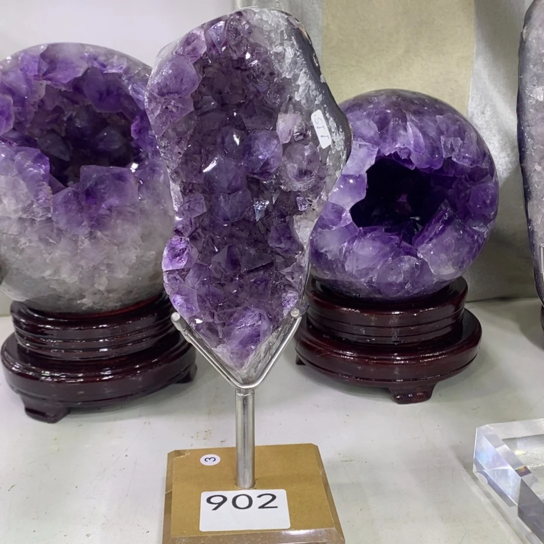 未镶嵌珠宝半成品紫晶902