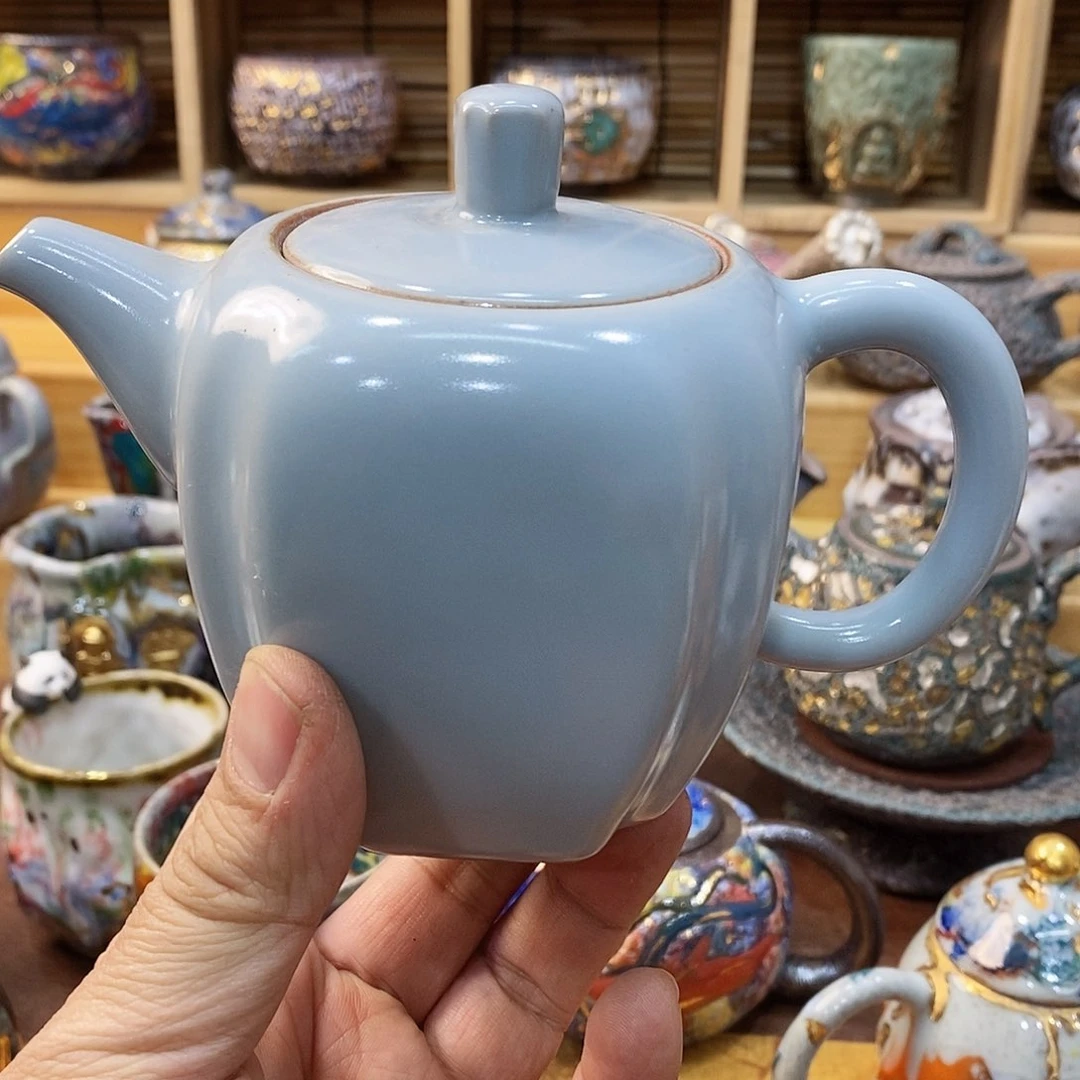 粗陶志野柴烧茶器