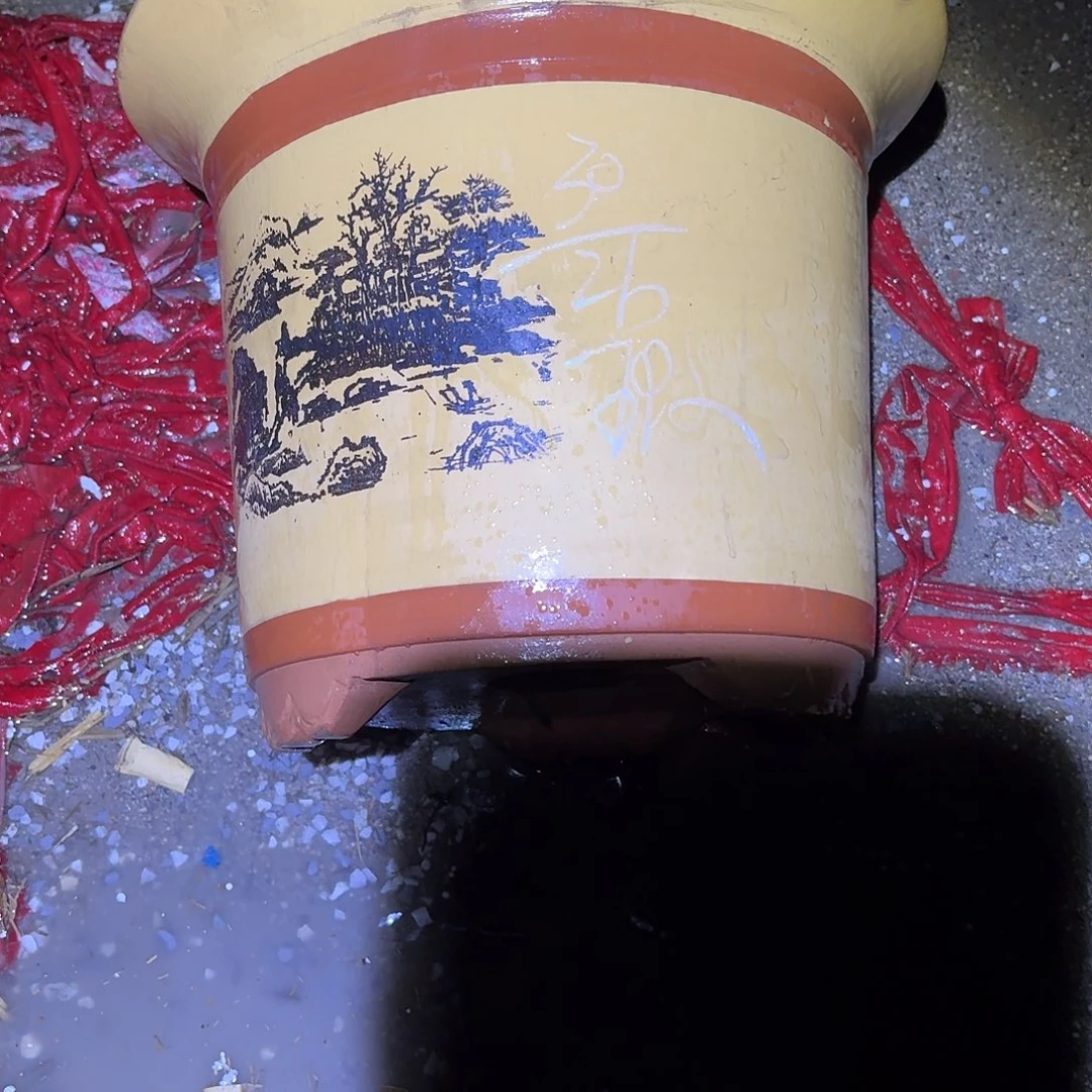 宜兴紫砂花盆，现货发