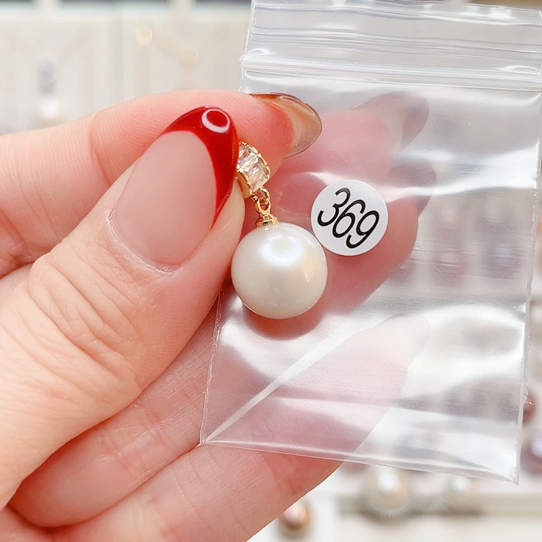 淡水珍珠吊坠(不含链)合金