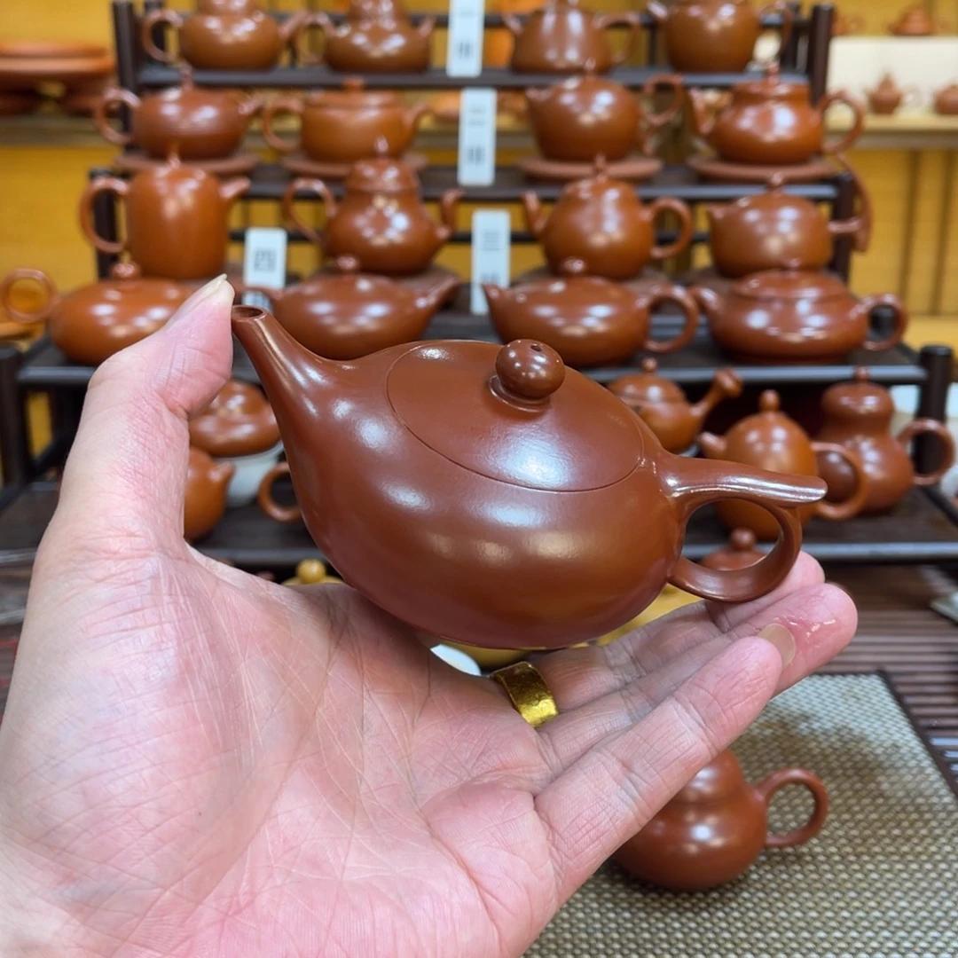茶壶紫砂潮州手拉壶，