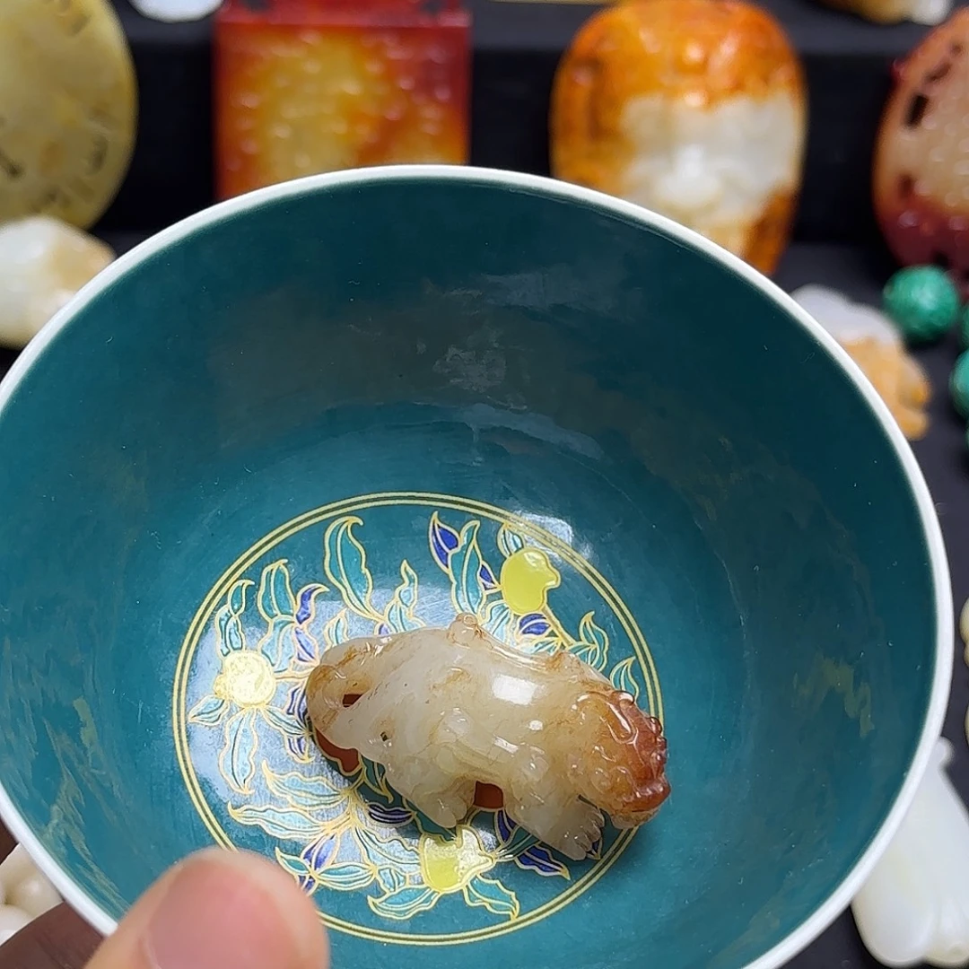 用***1瓷片精美摆件挂件