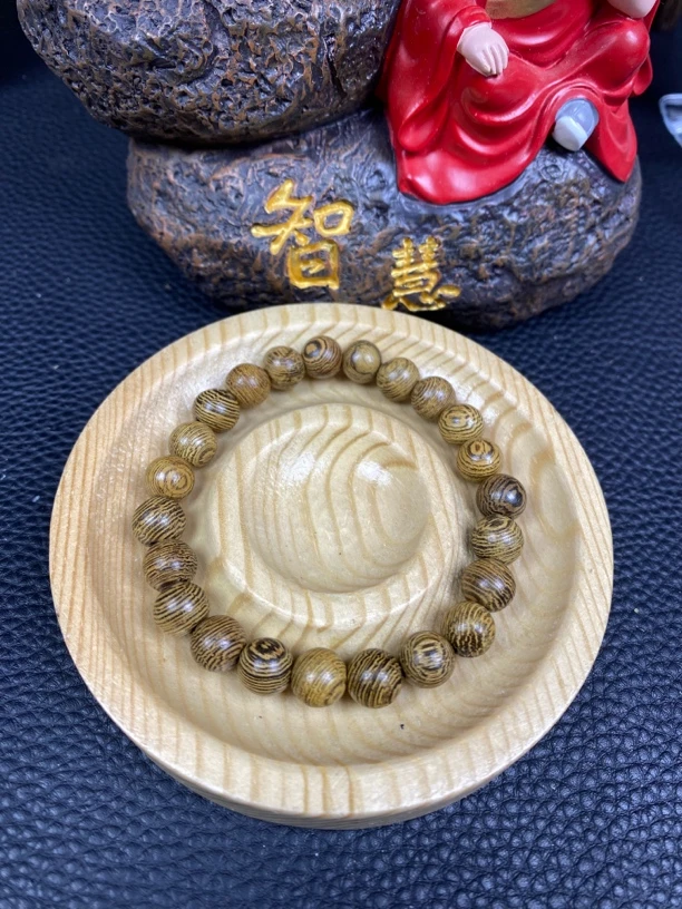 鸡翅木卡12mm手串 A006