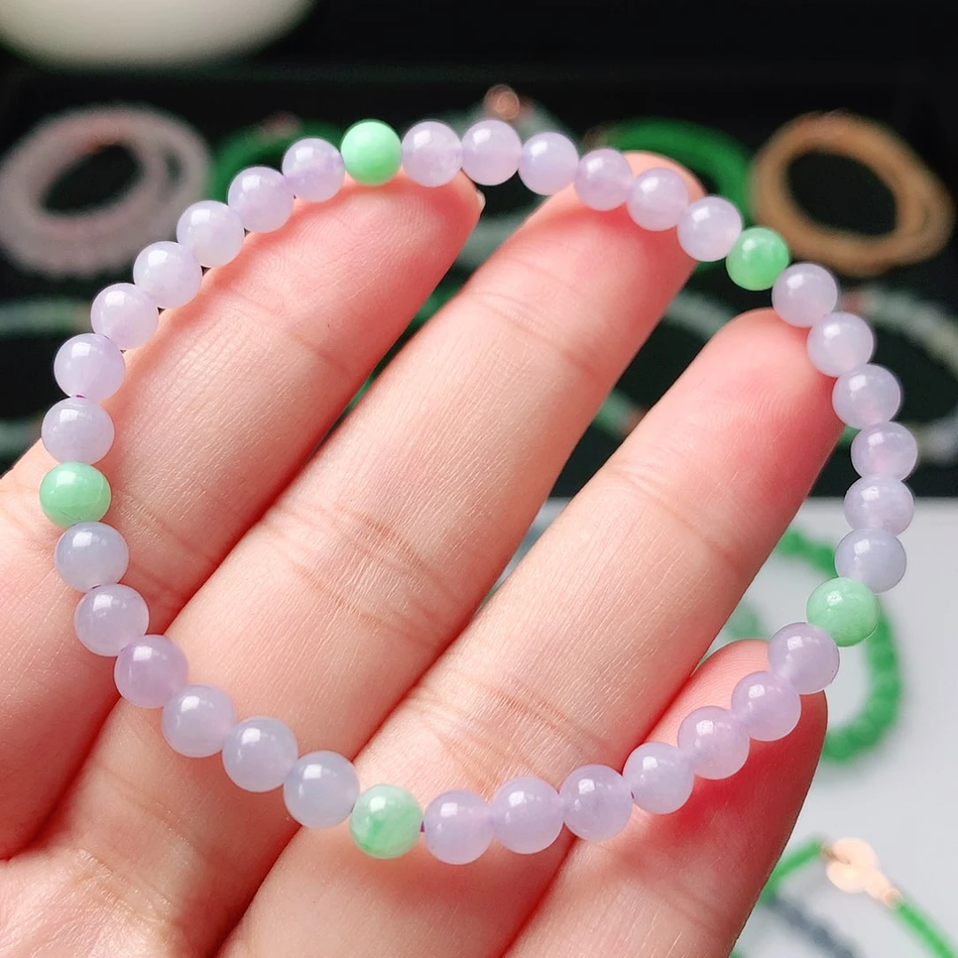 未镶嵌手链翡翠翡翠