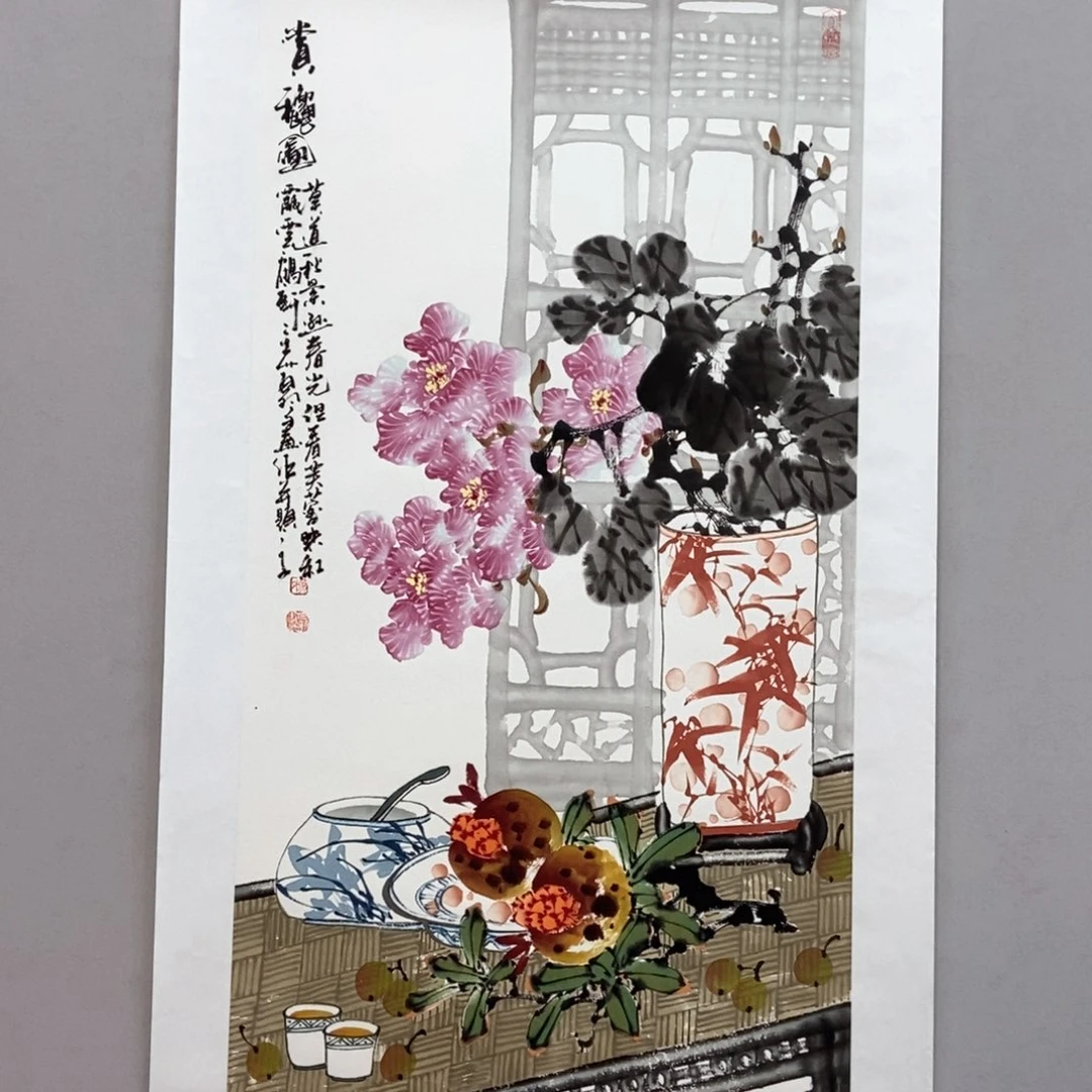 国画马*伯陈党明三尺真人真品