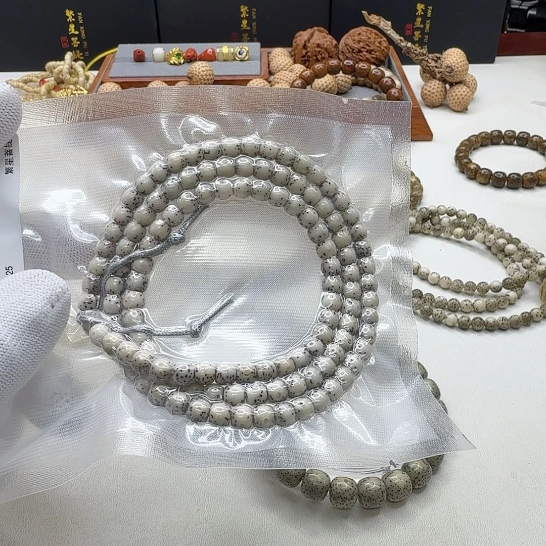 星月菩提吊坠5梵天糯冰大眼睛6鼓珠108一物一图