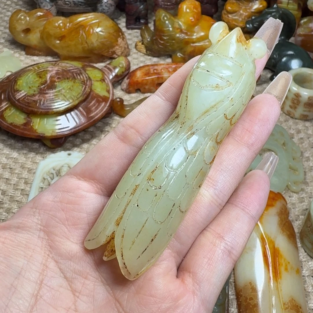 白玉菩提吊坠挂件