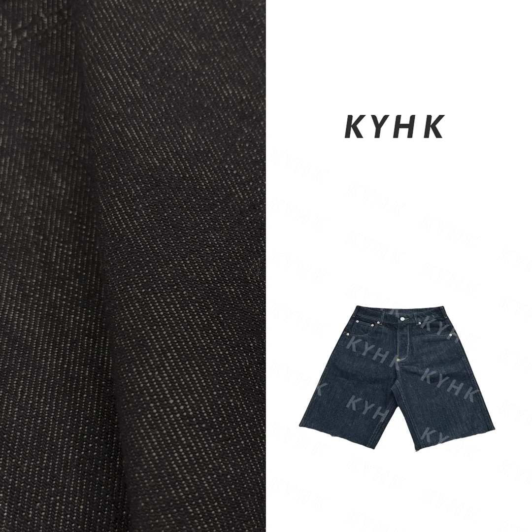 KYHK原牛大短裤毛边休闲牛仔短裤250559