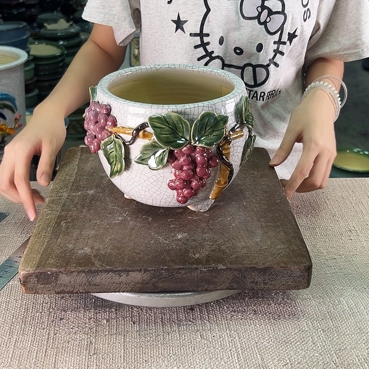 泳坤堂石湾盆陶瓷