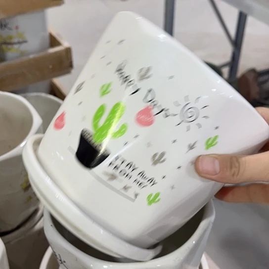 多肉绿植陶瓷花盆
