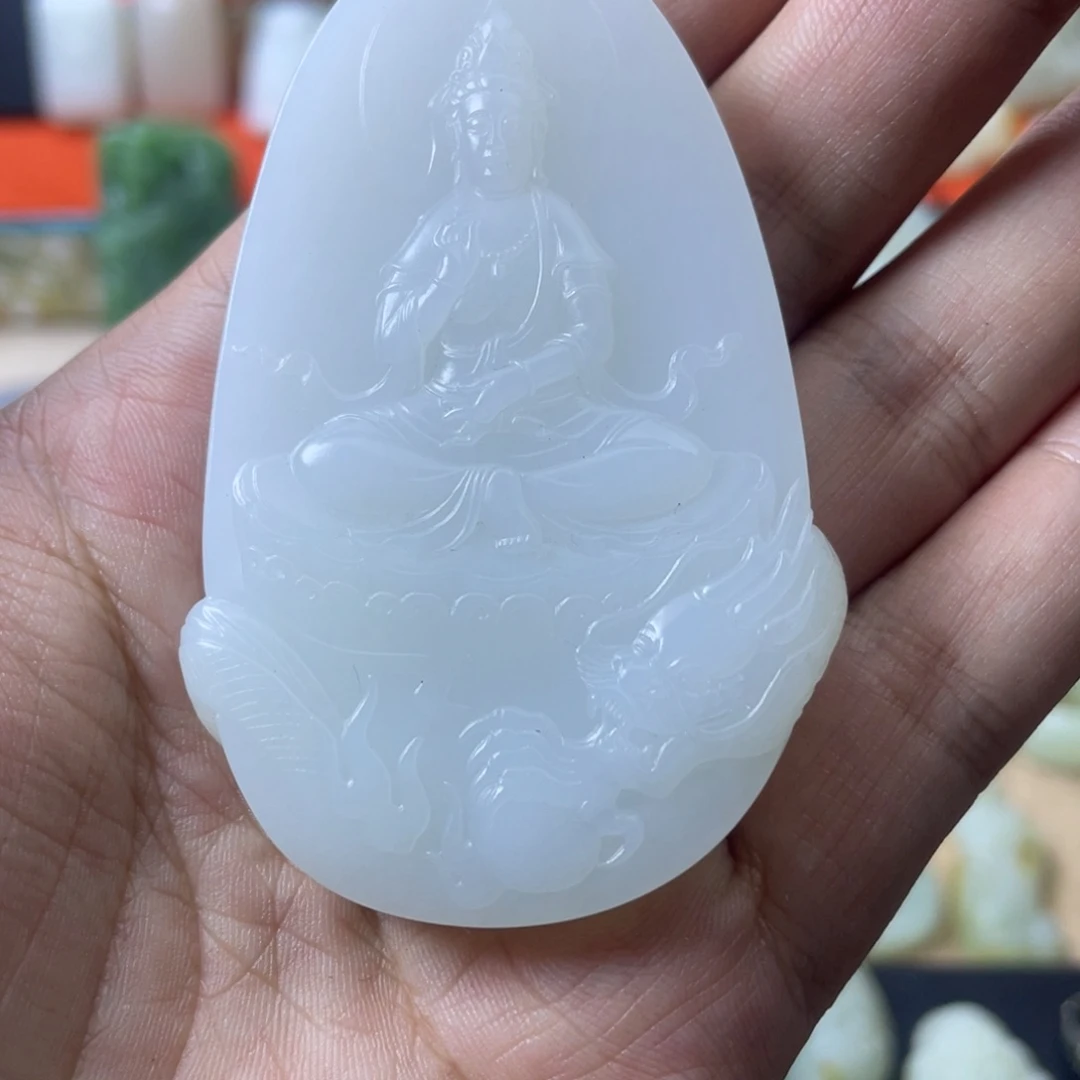 吊坠(不含链)未镶嵌和田玉
