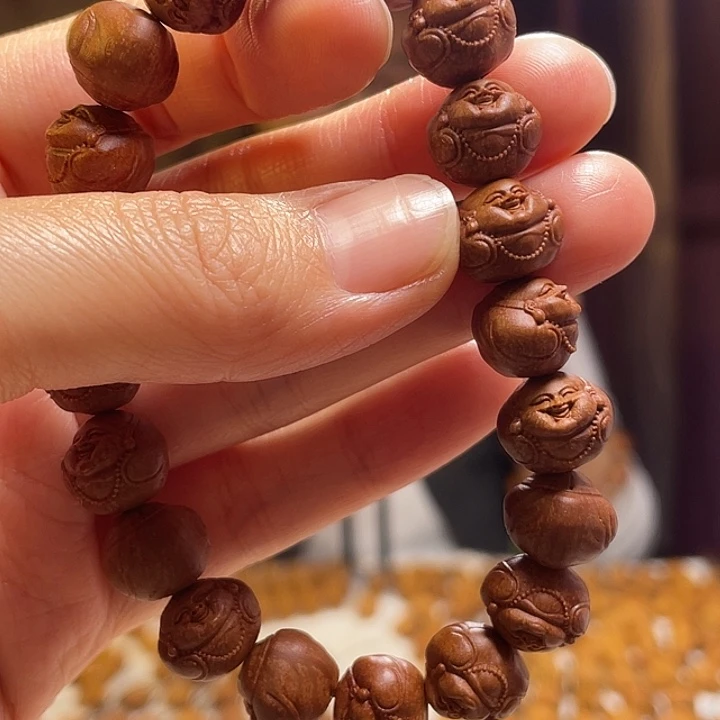 手串/手链橄榄核龙纹桃核