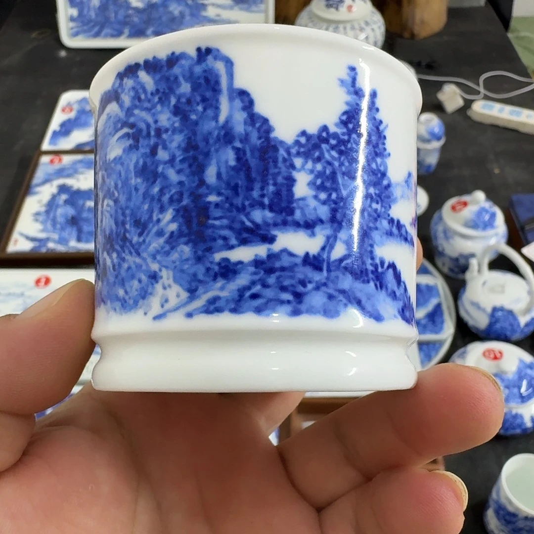 瓷片景德镇瓷器手工手绘