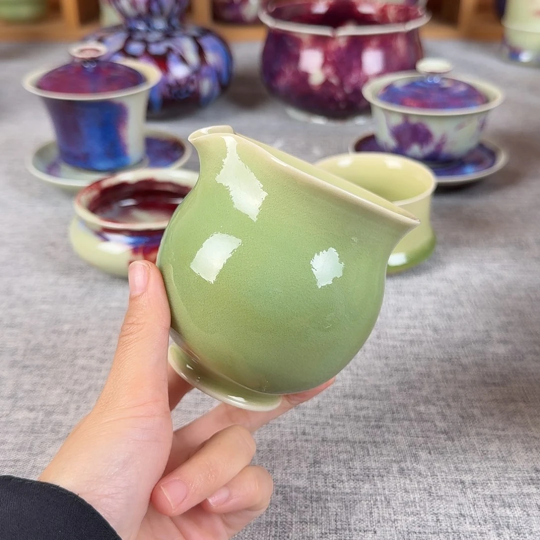 道***情纯手工制作公道杯