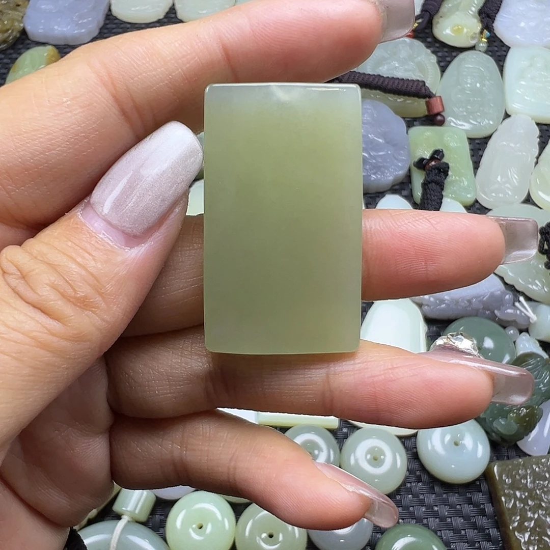 和田玉未镶嵌吊坠(不含链)福利漏