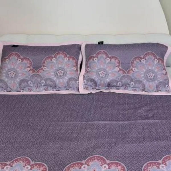 【枕巾-花韵千秋】52*78一对装多层纱布通用柔软枕巾