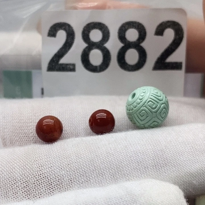 南红玛瑙未镶嵌颈饰