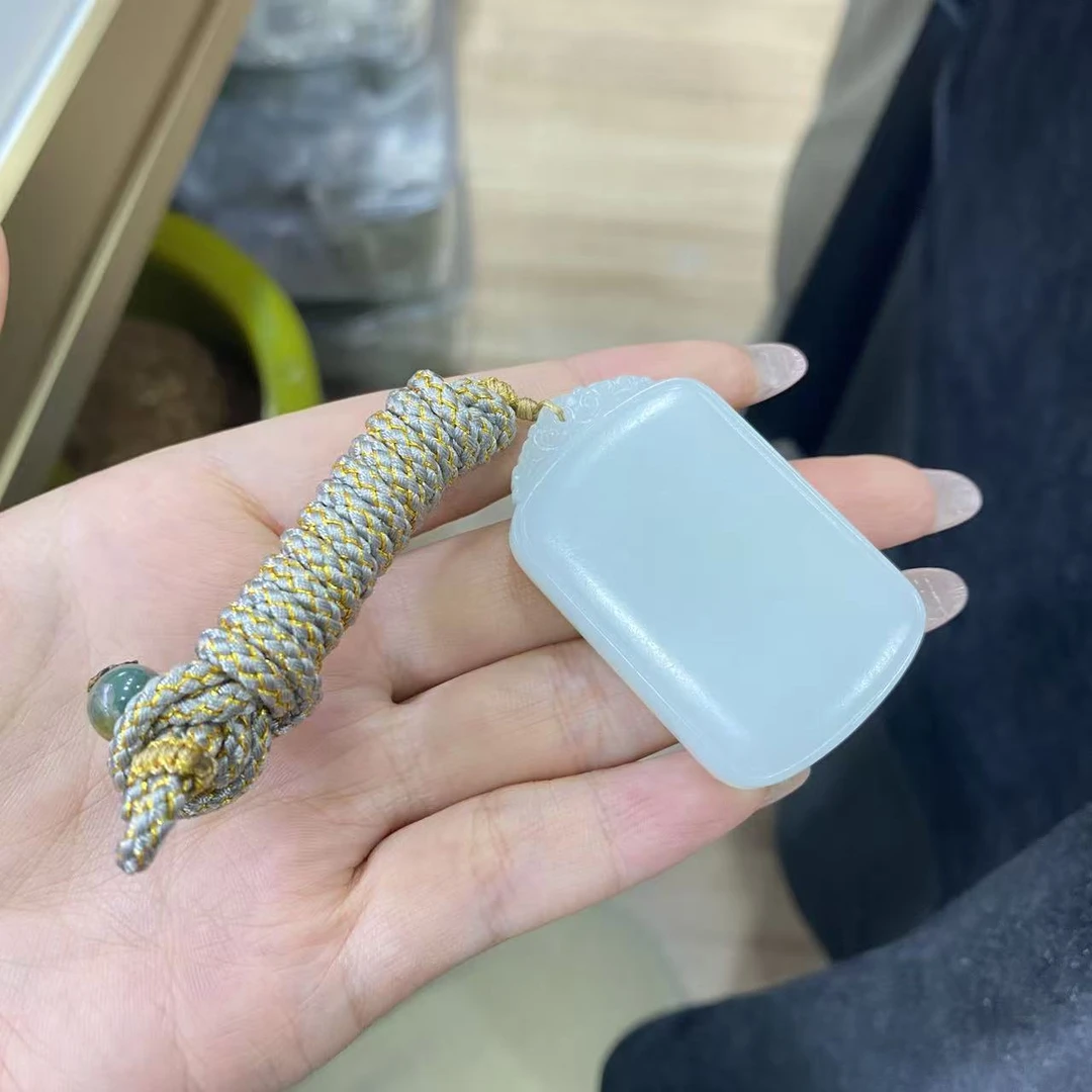 【小宝珠宝】6 S100276-和田玉吊坠-