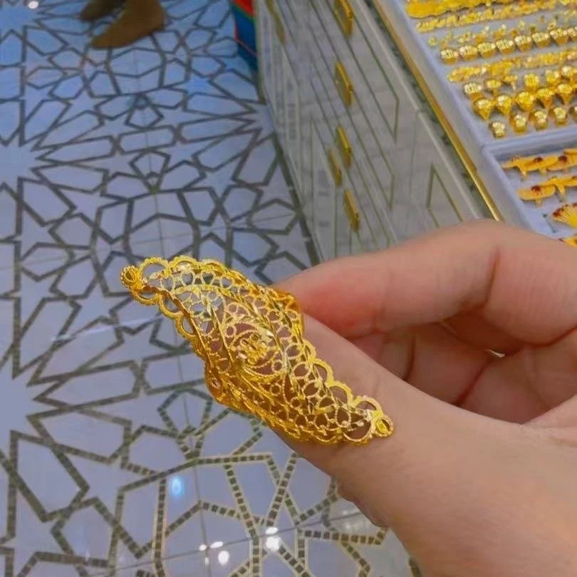 铜合金戒指 金子同款网红百搭时尚戒指