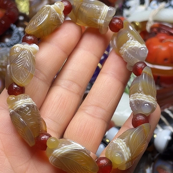 玛瑙/玉髓未镶嵌颈饰