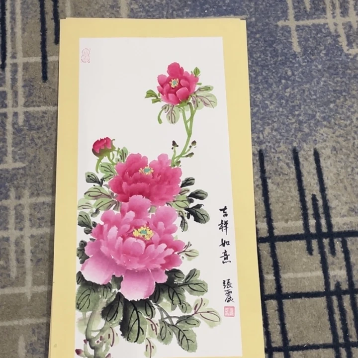 国画3366尺寸花鸟作品11111