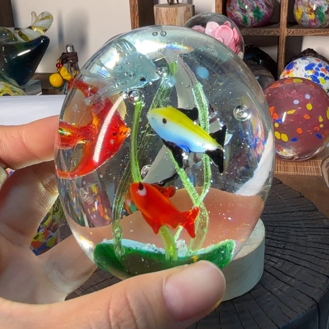 手工艺品琉璃瑕疵
