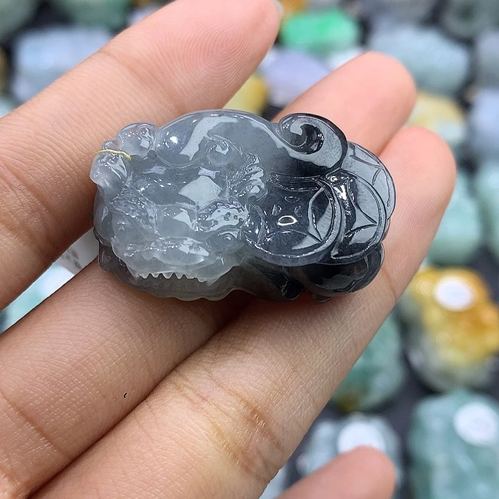 翡翠未镶嵌颈饰天然缅甸翡翠