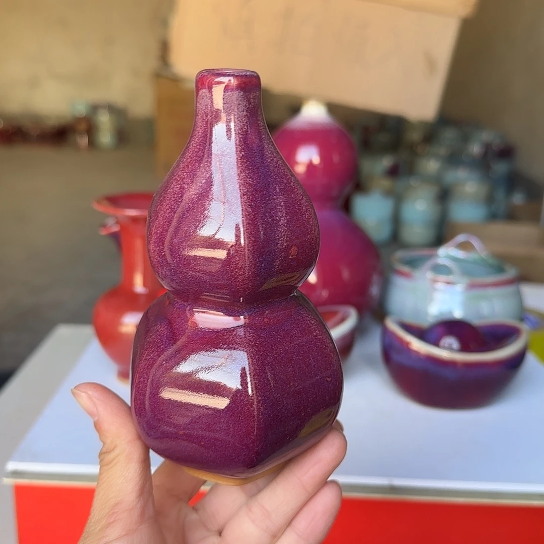 陶摆件郑家钧瓷摆件微瑕