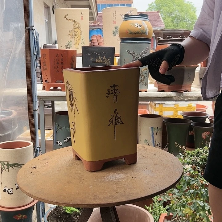 宜兴紫砂17黄四方