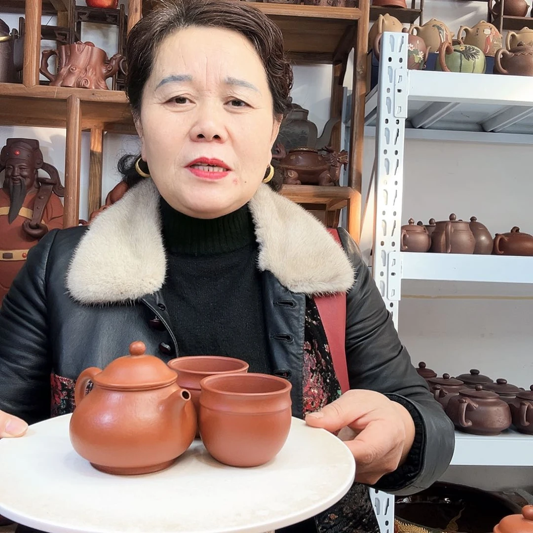 紫砂茶壶阿*紫砂壶泡茶喝起来