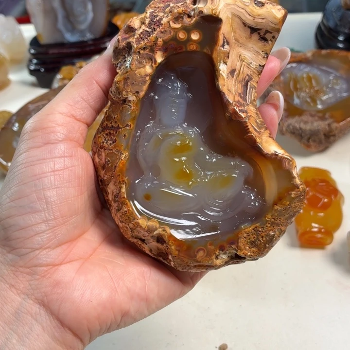 未镶嵌吊坠(不含链)玛瑙/玉髓