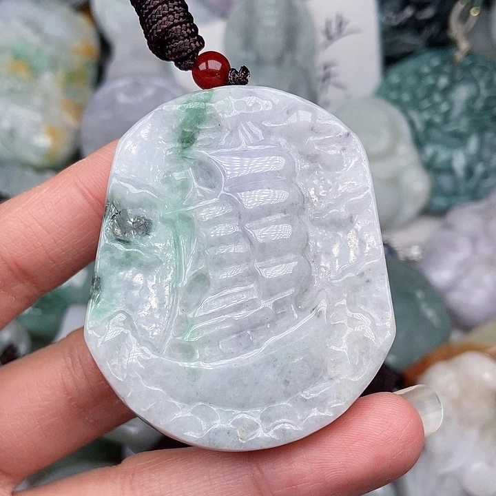 颈饰未镶嵌翡翠翡翠