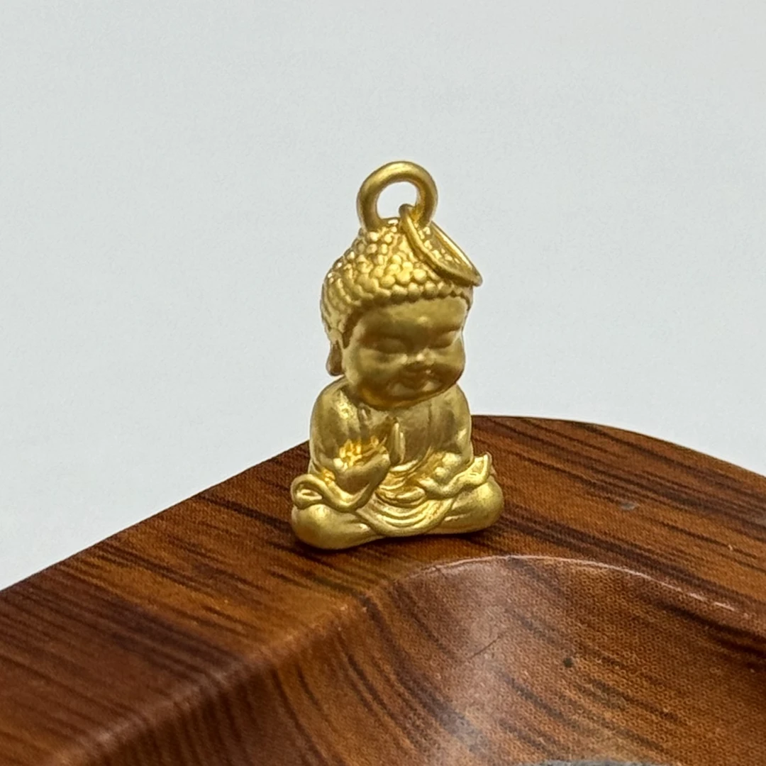 水贝黄金足金999如来佛DP1867