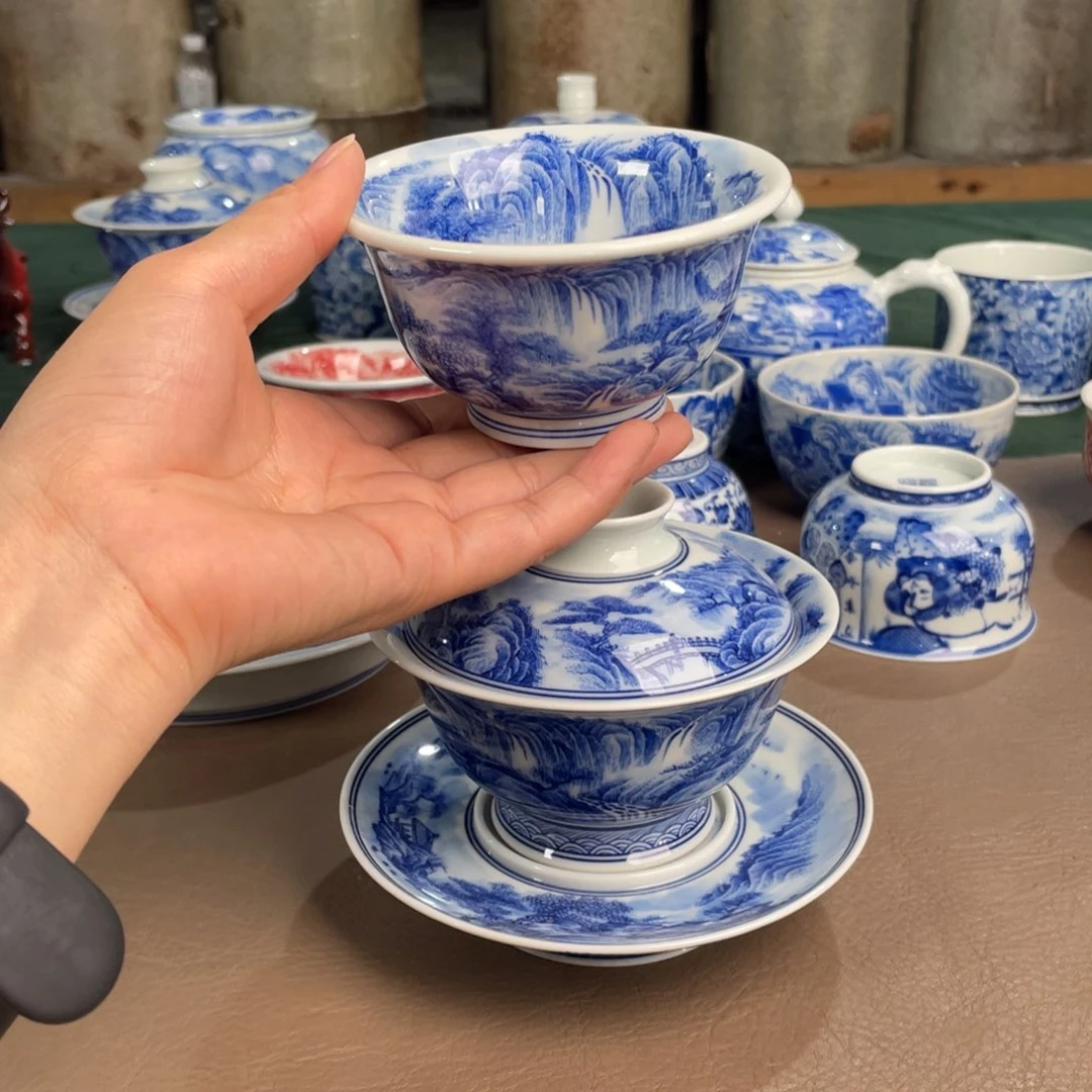 景德镇陶瓷手工手绘
