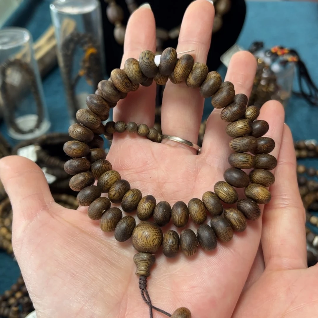 沉香手串乌身卡1.0-17克多样性发货一条