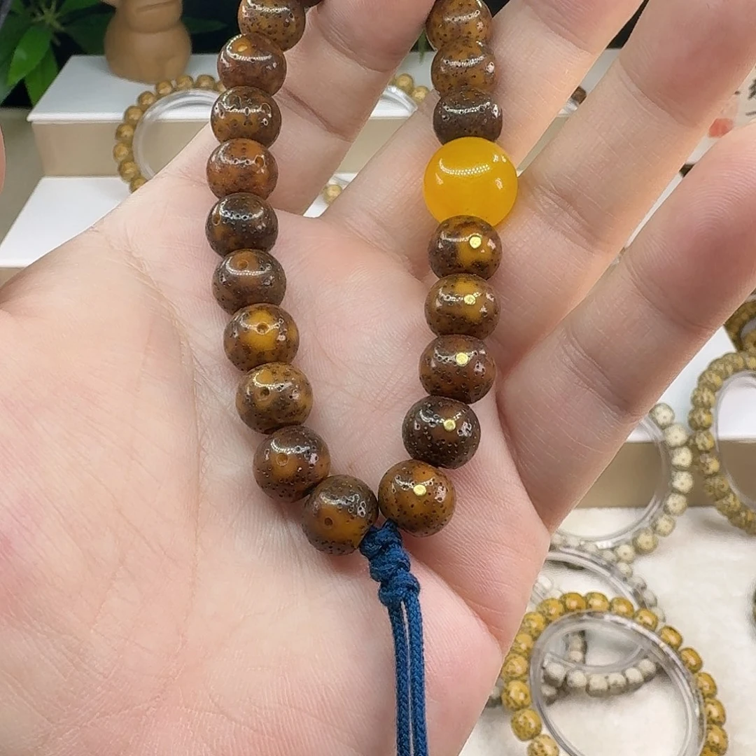 星月菩提吊坠海南原生态苹果手持