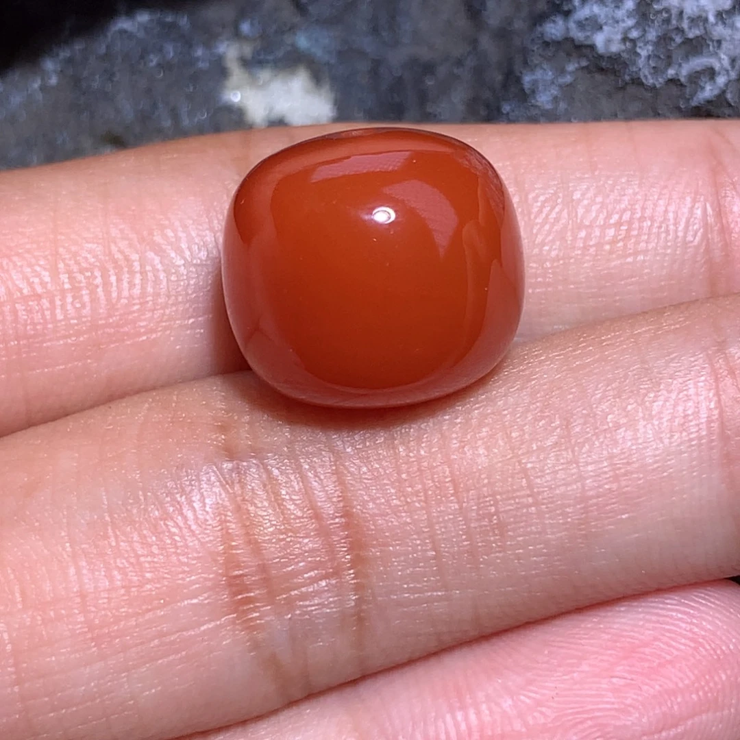 未镶嵌保山老型15×13.6南红玛瑙沙带