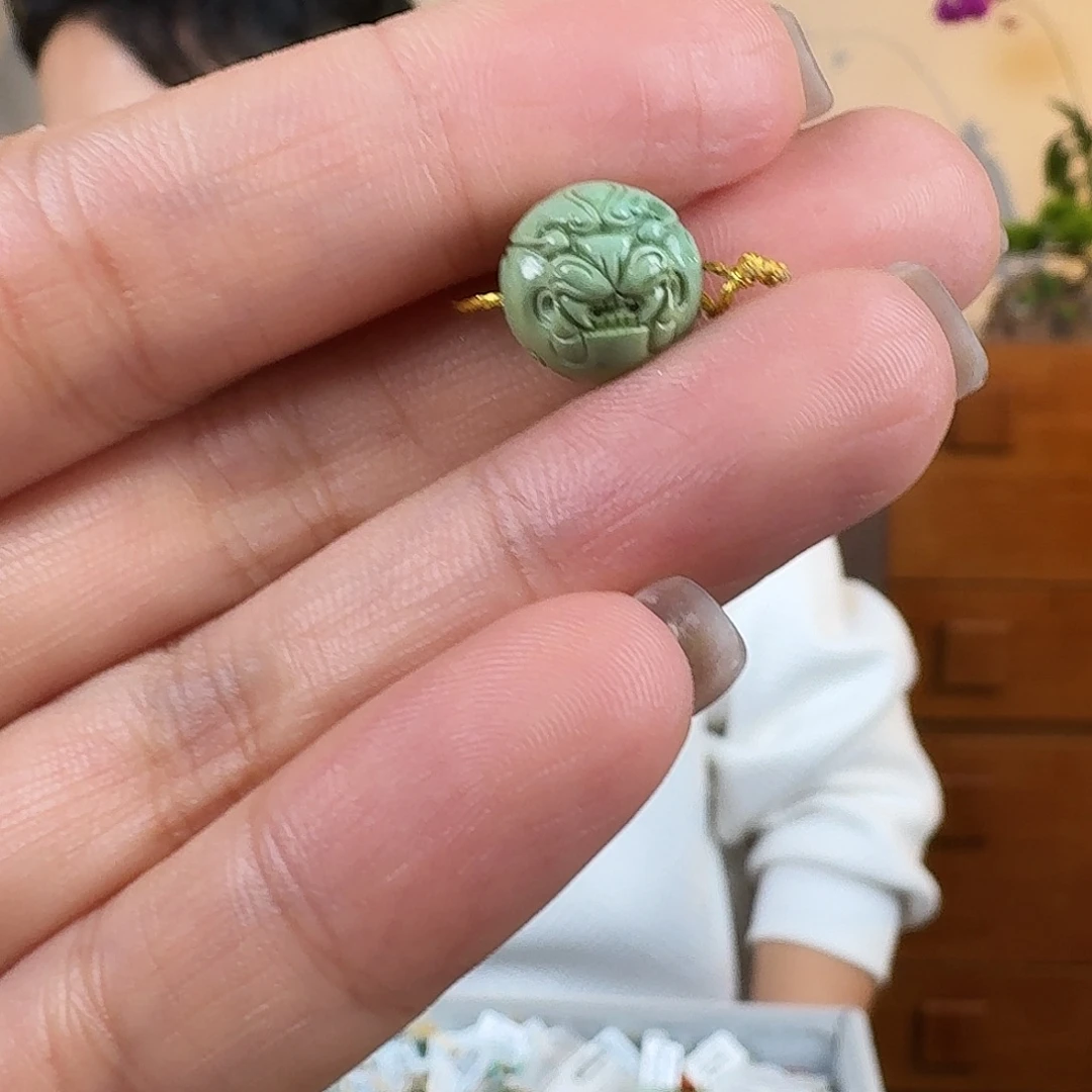 绿松石未镶嵌挂件