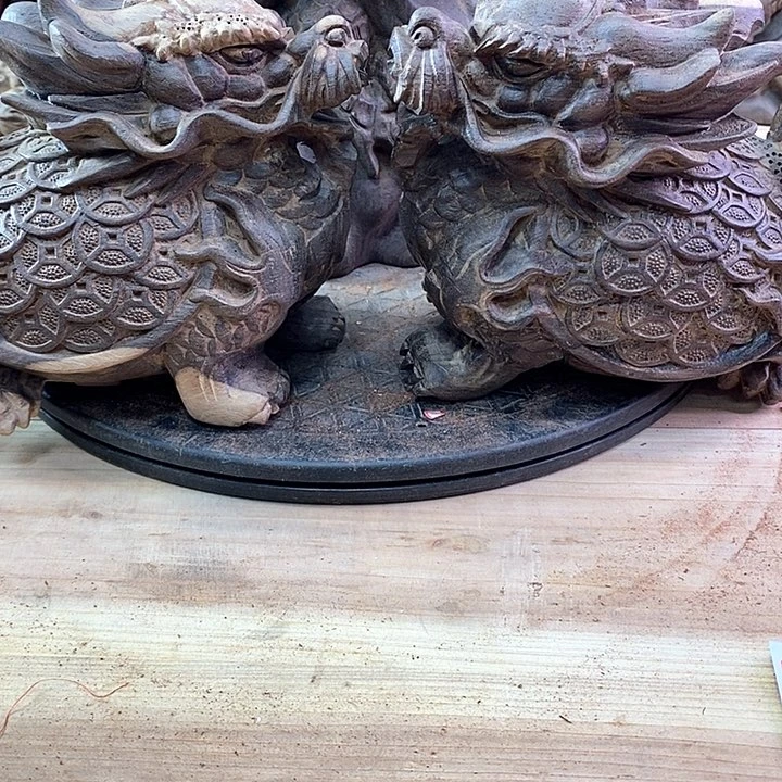 木?*蒋木雕工艺作品