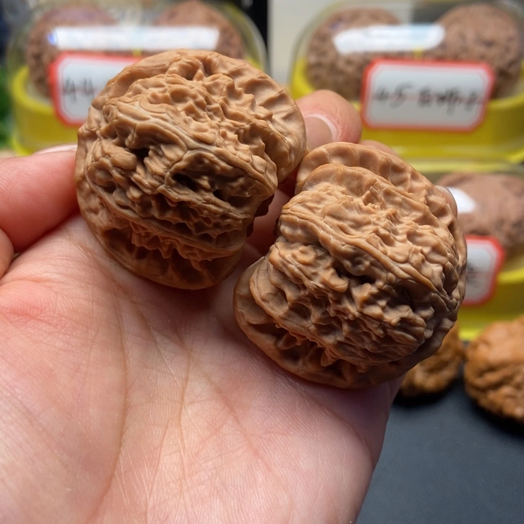 吊坠文玩核桃41白狮子