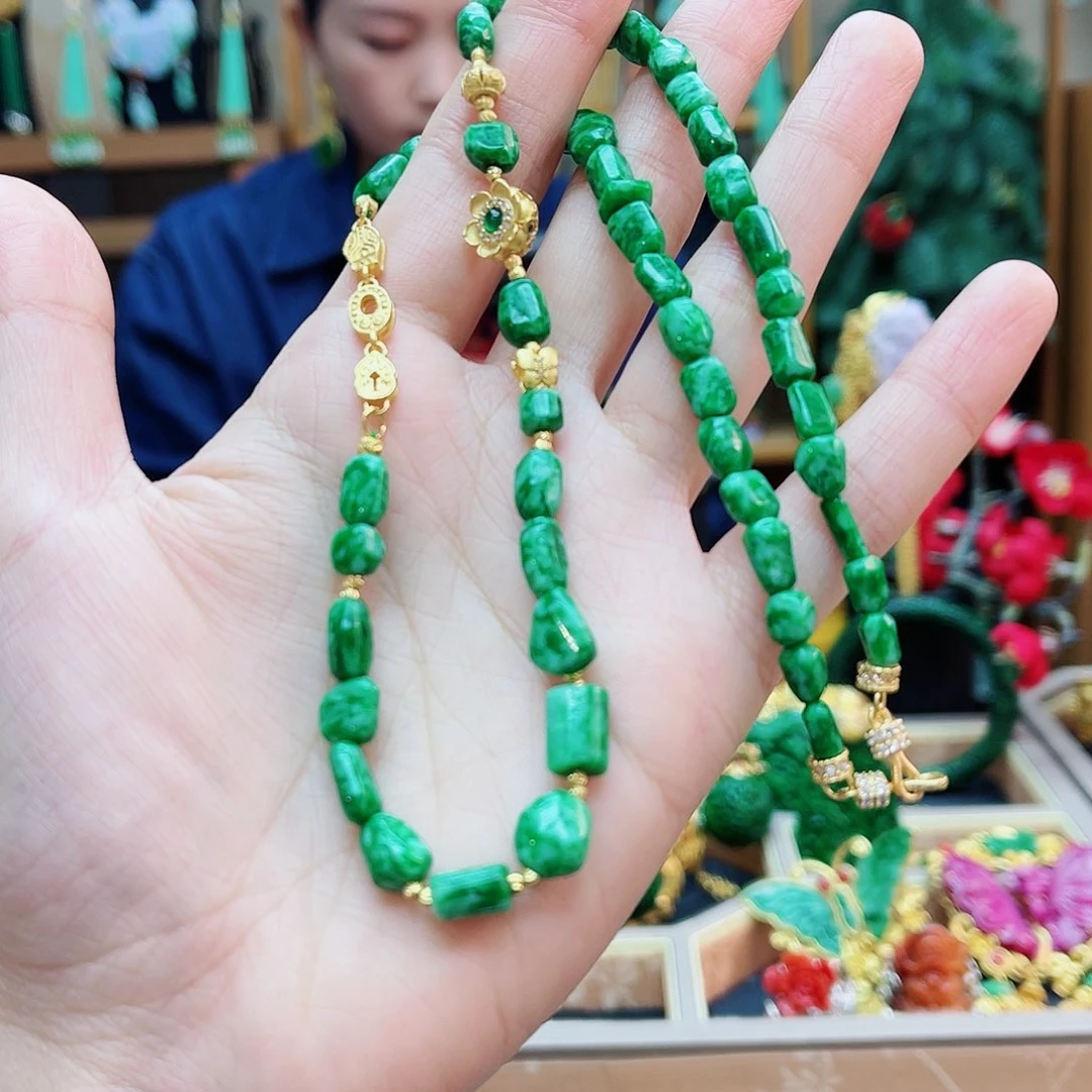 颈饰合金翡翠48小时鉴赏期1