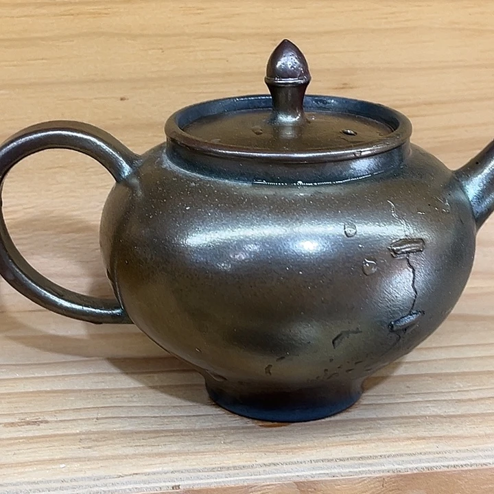 佳***叔杯紫泥柴烧茶壶特价不退换