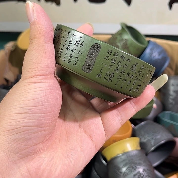 茶杯紫砂全手工紫砂主人杯
